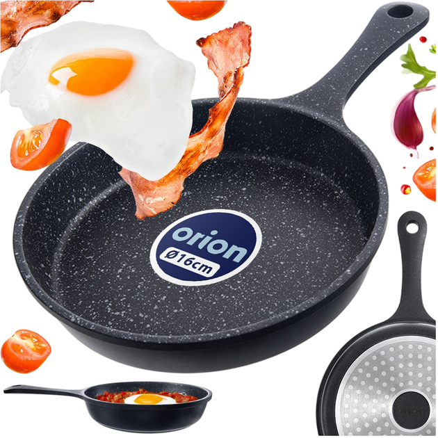 Patelnia Orion Grande granitowa 16 cm (8592381215088) - obraz 6