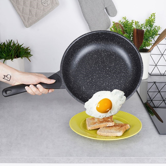 Сковорода Orion Grande гранітова 26 см (8592381137915) - зображення 11