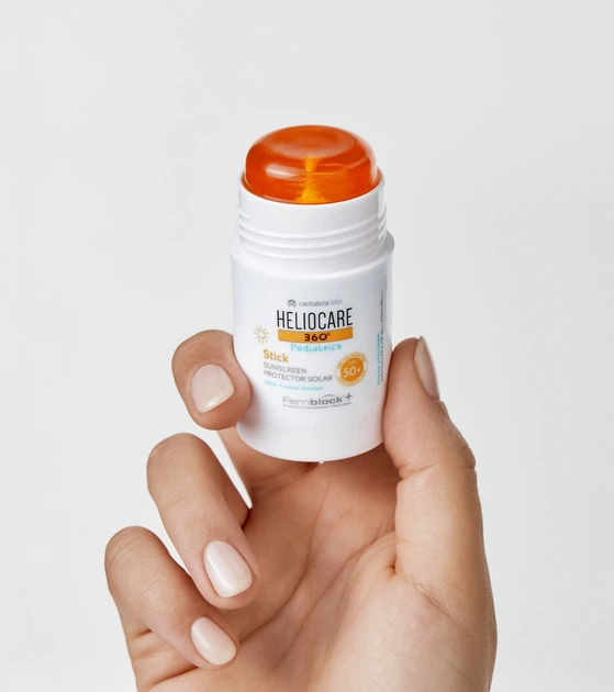Детский солнцезащитный стик Cantabria Labs SPF50 HELIOCARE 360º PEDIATRIC STICK 25 гр - Фото 4 Детский солнцезащитный стик Cantabria Labs SPF50 HELIOCARE 360º PEDIATRIC STICK 25 гр - изображение 4