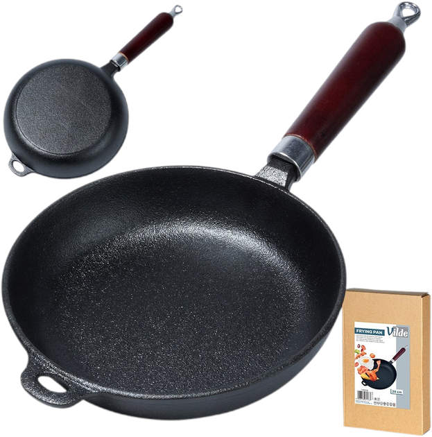 Patelnia Vilde Cast Line żeliwna 20 cm (5904316471767) - obraz 9