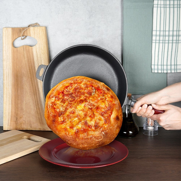 Сковорода Vilde Cast Line чавунна 28 см (5904316471804) - зображення 3