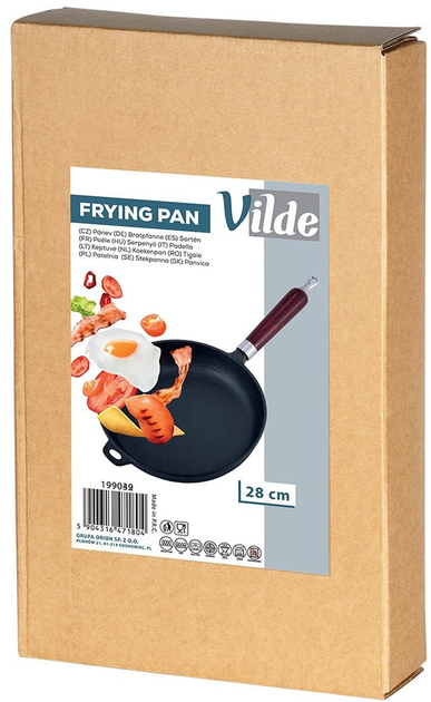 Сковорода Vilde Cast Line чавунна 28 см (5904316471804) - зображення 5