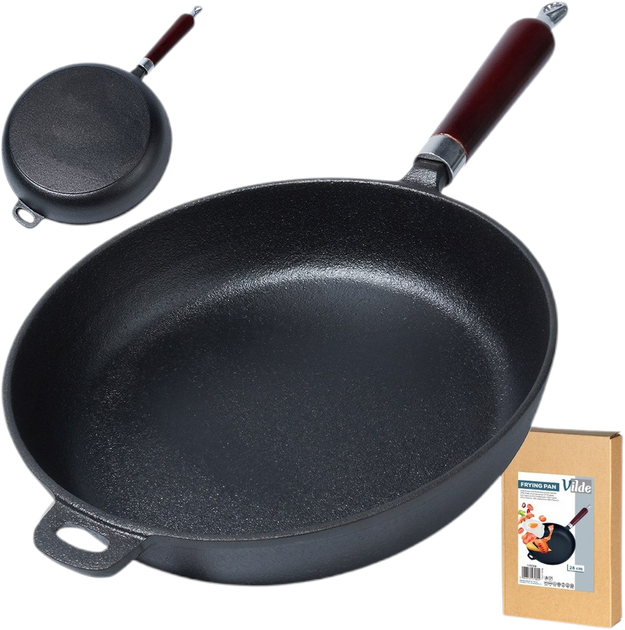 Сковорода Vilde Cast Line чавунна 28 см (5904316471804) - зображення 9