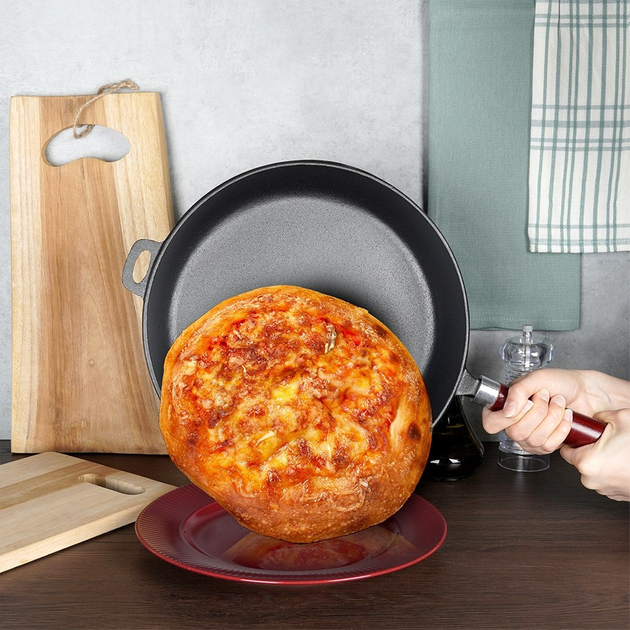 Patelnia Vilde Cast Line żeliwna 30 cm (5904316471811) - obraz 3