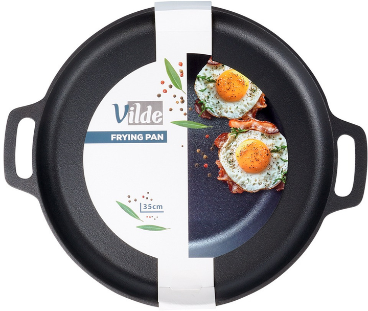 Patelnia Vilde Cast Line żeliwna 35x41.5 cm (5900670102316) - obraz 1