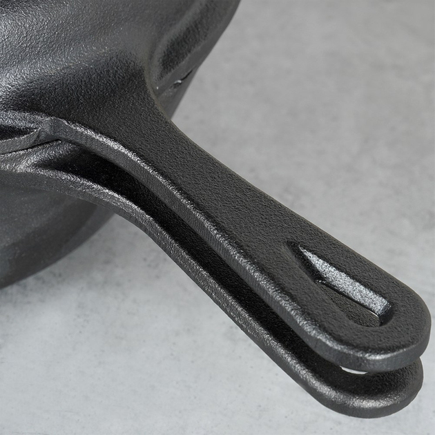 Zestaw patelni żeliwnych Vilde Cast Line Patelnia 42x27x3,5 cm + Głęboka patelnia 42x26,5x8 cm (5904316471705) - obraz 5