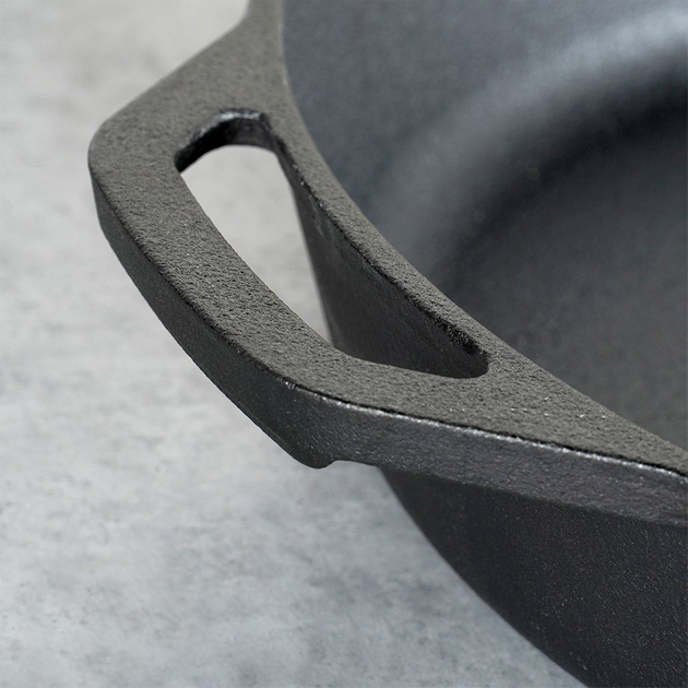 Patelnia Vilde Cast Line żeliwna z nakładką na uchwyt 30 cm (5904316471743) - obraz 15