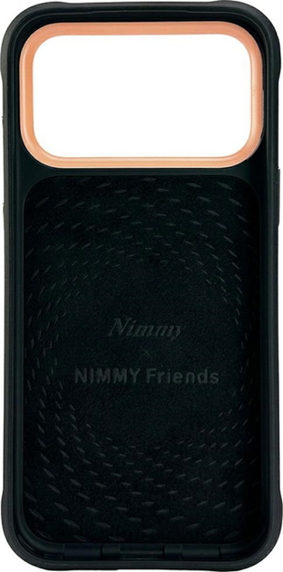 Панель Nimmy Cool&Cute 2.0 Gorilla для iPhone 17 Pro Black (6971080313882) - зображення 4