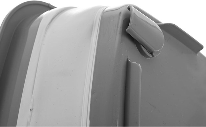 Suszarka do naczyń Orion silikonowa Szara 37 x 31.5 x 14.5 cm (8693395018068) - obraz 4