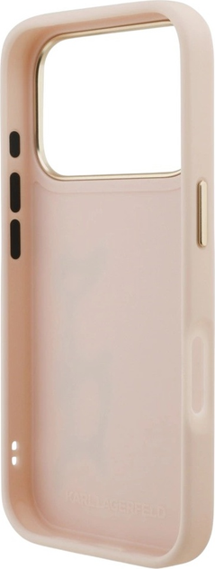 Etui Karl Lagerfeld Karl Script Logo do Apple iPhone 17 17 Pro Pink (3666339496432) - obraz 7