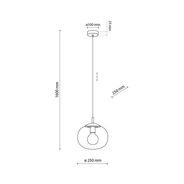 Люстра TK LIGHTING 4676 VIBE - Фото 3 Люстра TK LIGHTING 4676 VIBE - зображення 3