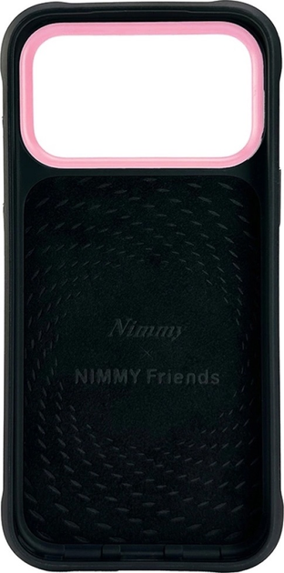 Etui plecki Nimmy Glasses Cool Cat do iPhone 17 Pro Black (6971080313646) - obraz 3