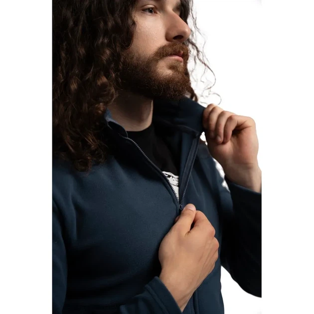 Флісова кофта чоловіча Turbat Classic Mns Midnight navy S (100076587) - Фото 3 Флісова кофта чоловіча Turbat Classic Mns Midnight navy S (100076587) - зображення 3