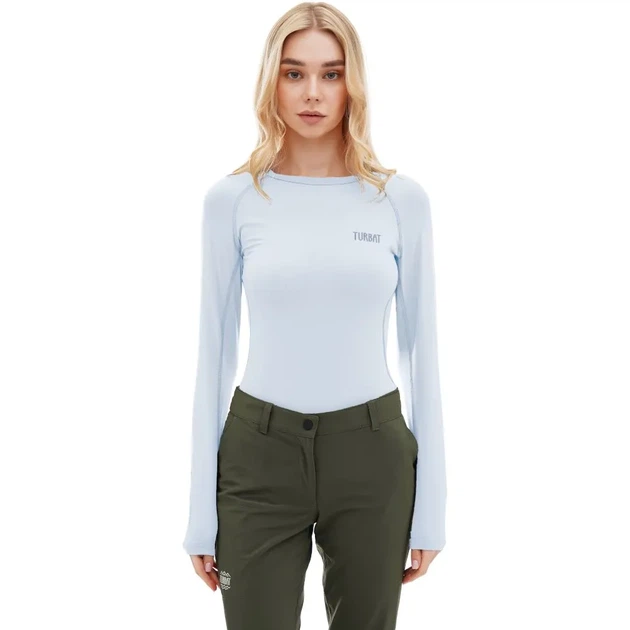 Футболка Turbat Hike Lite LS Wmn Glacier gray M (100076081) - Фото 1 Футболка Turbat Hike Lite LS Wmn Glacier gray M (100076081) - изображение 1