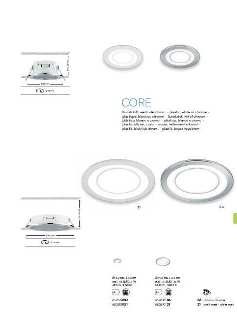 Точковий світильник TRIO CORE 652610106 - зображення 6