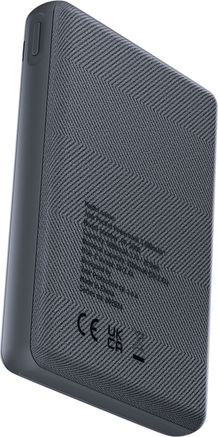 УМБ 3MK Pocket Powerbank 5000 mAh 12W Gray (5903108605410) - зображення 7