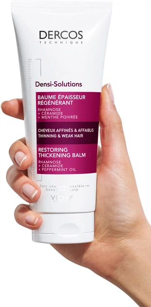 Balsam-odżywka Vichy Dercos Densi-Solutions przywracający gęstość i objętość osłabionym włosom 200 ml (3337875677967) - obraz 4