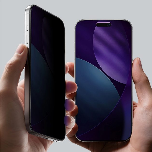 Szkło hartowane AMAZINGthing Titan Privacy FusionFilter 7 Privacy Tempered Glass do Apple iPhone 17 Pro Max (4896238010203) - obraz 4