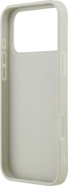 Etui DKNY Checkered with Printed Stripes do Apple iPhone 17 Pro Max Beige (3666339545789) - obraz 7