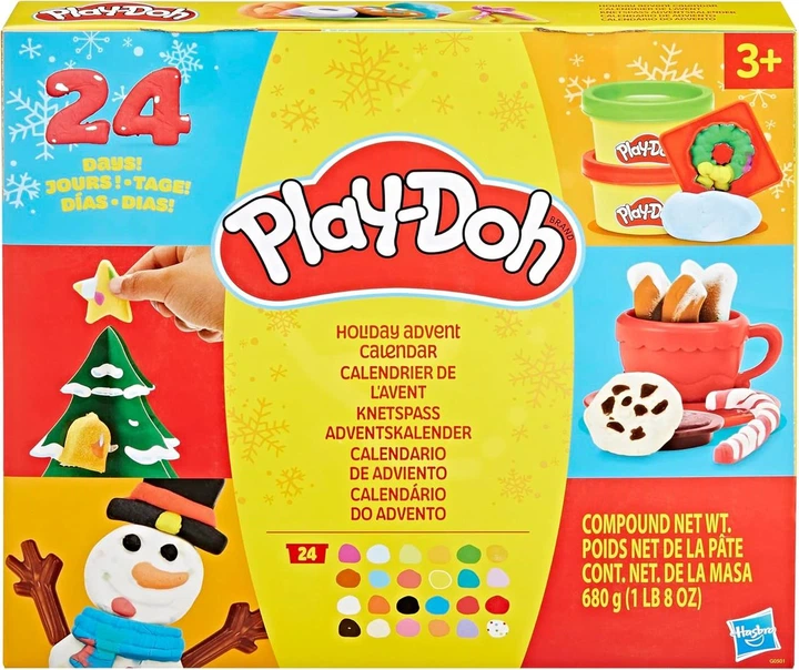 Play-Doh Holiday Advent Calendar 2025 Праздничный Адвент-календарь (G0501) - Фото 1 Play-Doh Holiday Advent Calendar 2025 Праздничный Адвент-календарь (G0501) - изображение 1