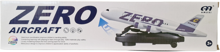 Samolot pasażerski z efektami świetlnymi i dźwiękowymi Swede G7907 (5902496211753) - obraz 4