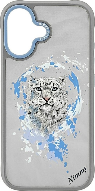 Etui plecki Nimmy Pantera MagSafe do iPhone 17 Light Grey (6971080315817) - obraz 1