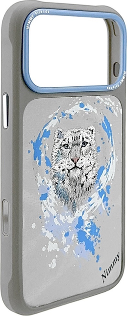 Etui plecki Nimmy Pantera MagSafe do iPhone 17 Pro Light Grey (6971080315855) - obraz 5