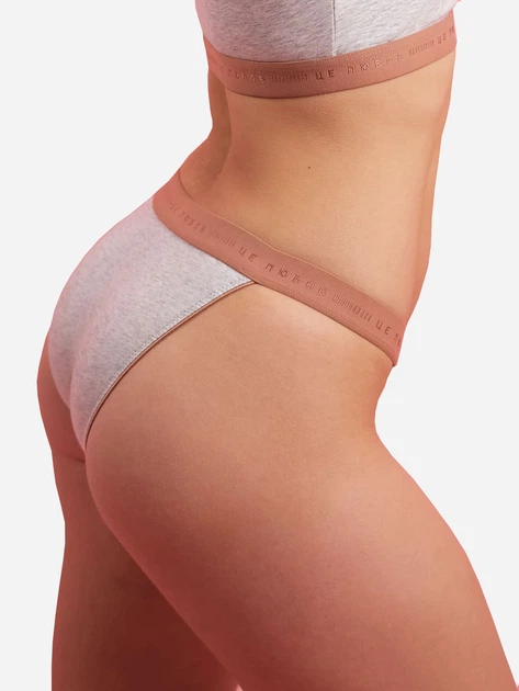 Трусики-бикини brabrabra М'який комфорт SLZ24502005 XS-36-90 Серые (6907208042600) - Фото 6 Трусики-бикини brabrabra М'який комфорт SLZ24502005 XS-36-90 Серые (6907208042600) - изображение 6