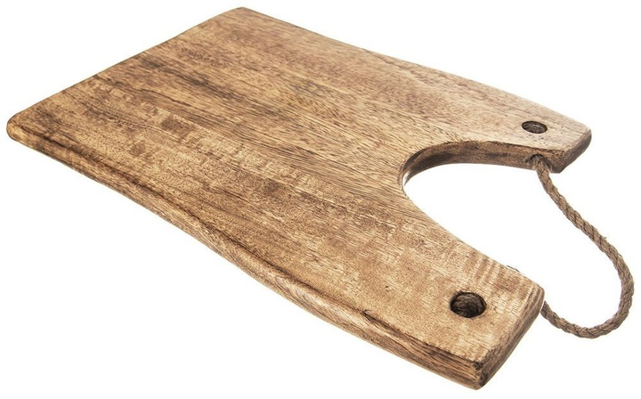 Дошка для нарізання та сервірування Orion Mango дерев’яна Коричнева 40.5 x 28 см (8592381188672) - зображення 3