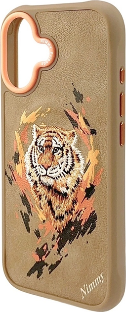 Панель Nimmy Tiger MagSafe для iPhone 17 Light Brown (6971080316036) - зображення 2