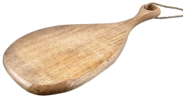 Deska do krojenia i serwowania Orion Mango drewniana Brązowa 50 x 23 cm (8592381201654) - obraz 3
