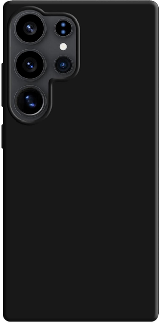 Etui 3MK Silicone Case do Samsung Galaxy S25 Ultra Black (5903108628730) - obraz 2