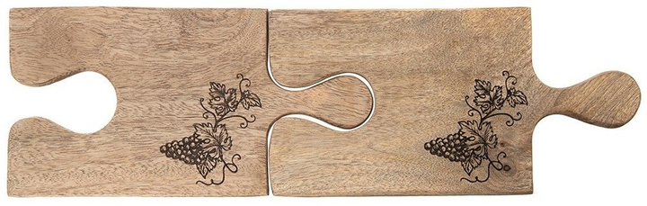 Дошка для нарізання та сервірування Orion Mango дерев’яна Коричнева 29.5 x 15 см (8592381201135) - зображення 5