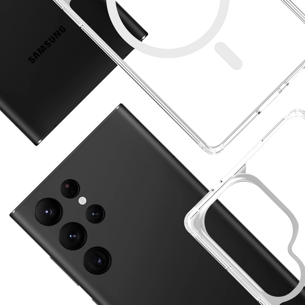 Etui 3MK Armor MagCase do Samsung Galaxy S25 Ultra Transparent (5903108658645) - obraz 3