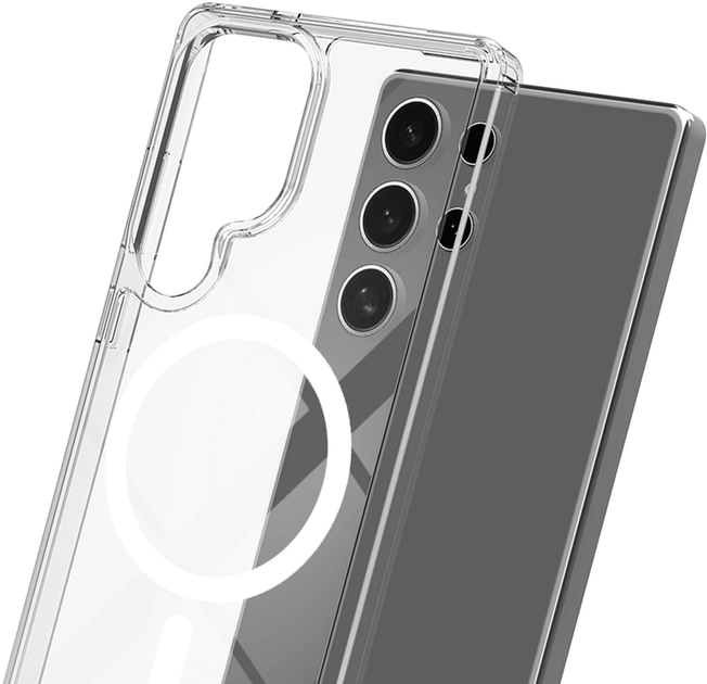 Etui 3MK Armor MagCase do Samsung Galaxy S25 Ultra Transparent (5903108658645) - obraz 5