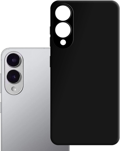 Etui 3MK HARDY MagSilicone do Samsung Galaxy S25 Edge Black (5903108661294) - obraz 3