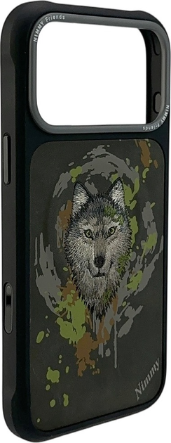 Панель Nimmy Wolf MagSafe для iPhone 17 Pro Dark Grey (6971080315954) - зображення 3