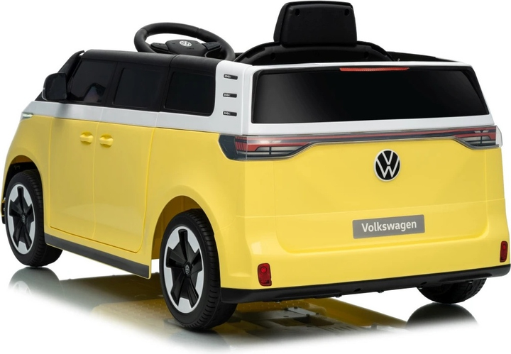 Samochód elektryczny dla dzieci Volkswagen Id Buzz Zółty (5903864987126) - obraz 4