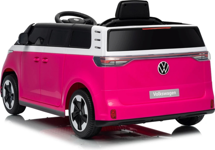 Samochód elektryczny dla dzieci Volkswagen Id Buzz Różowy (5903864987140) - obraz 4