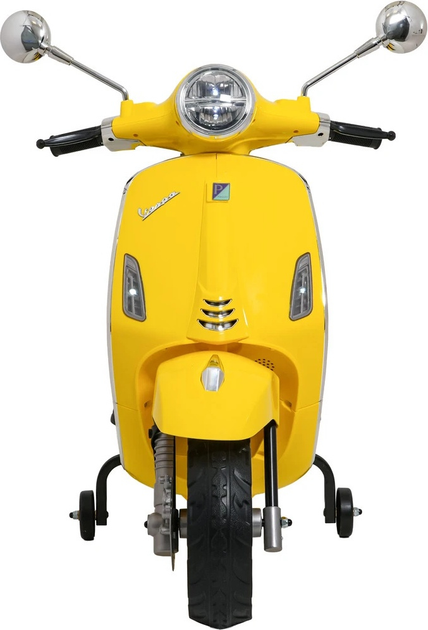 Skuter elektryczny dla dzieci Vespa Roma Żolty (5903864984668) - obraz 2