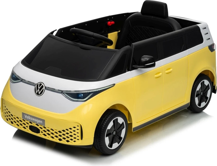 Samochód elektryczny dla dzieci Volkswagen Id Buzz Zółty (5903864987126) - obraz 9