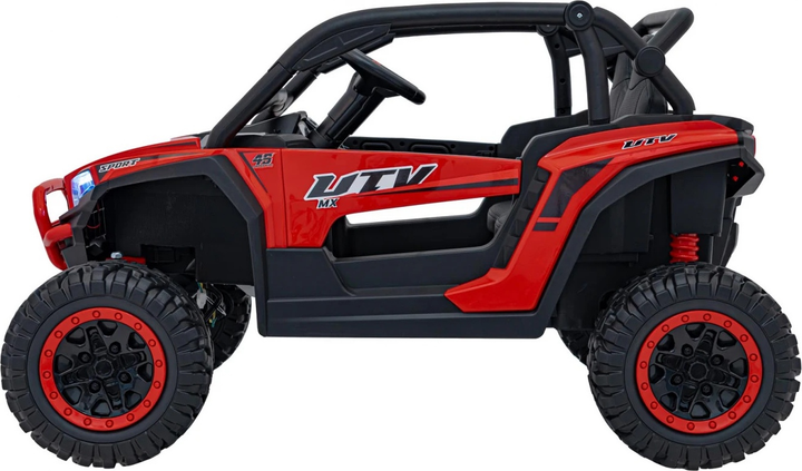 Buggy elektryczny dla dzieci KCK 4 x 4 Czerwony (5903864943757) - obraz 3