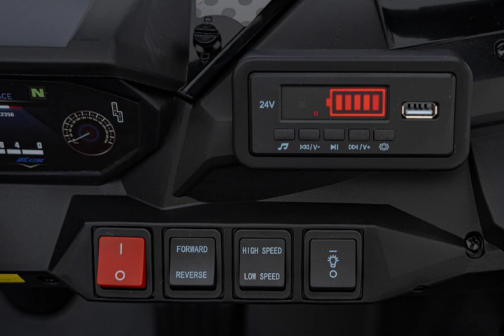 Buggy elektryczny dla dzieci KCK 4 x 4 Zielony (5903864943801) - obraz 10