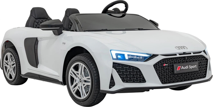 Електричний автомобіль для дітей Audi Spyder R8 Lift Білий (5903864944457) - зображення 3
