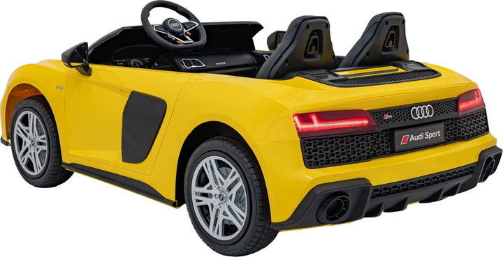 Електричний автомобіль для дітей Audi Spyder R8 Lift Жовтий (5903864944426) - зображення 5