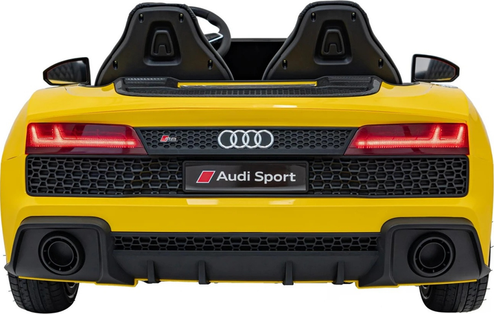 Електричний автомобіль для дітей Audi Spyder R8 Lift Жовтий (5903864944426) - зображення 6