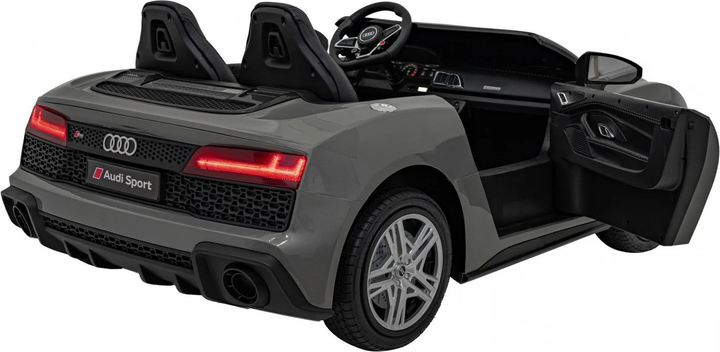 Електричний автомобіль для дітей Audi Spyder R8 Lift Сірий (5903864944433) - зображення 7