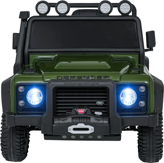 Електричний автомобіль для дітей Land Rover Defender 110 SVX Concept Зелений (5903864984699) - зображення 2
