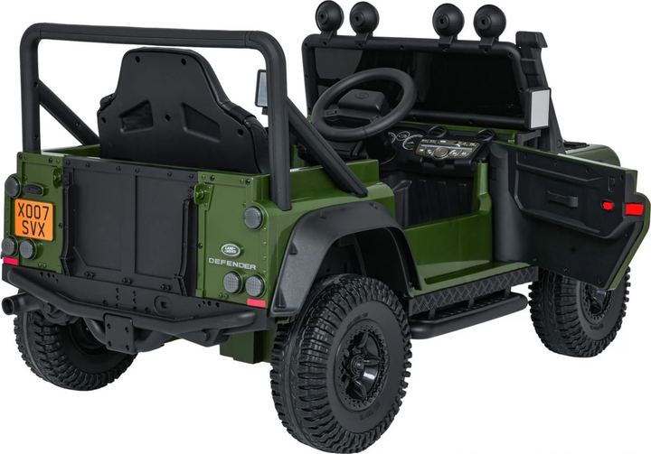 Електричний автомобіль для дітей Land Rover Defender 110 SVX Concept Зелений (5903864984699) - зображення 7