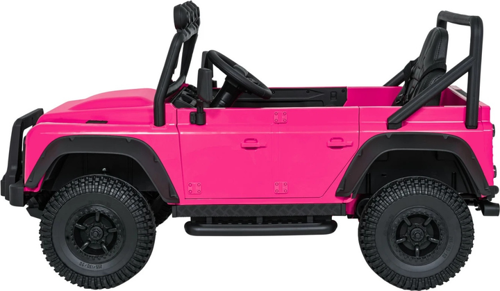 Електричний автомобіль для дітей Land Rover Defender 110 SVX Concept Рожевий (5903864984705) - зображення 4